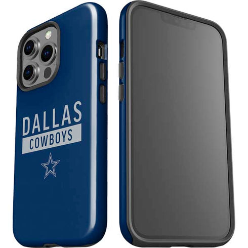 NFL Dallas Cowboys Blue Performance Series iPhone 15 Pro Impact Case