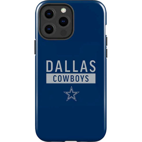 NFL Dallas Cowboys Blue Performance Series iPhone 15 Pro Max Impact Case