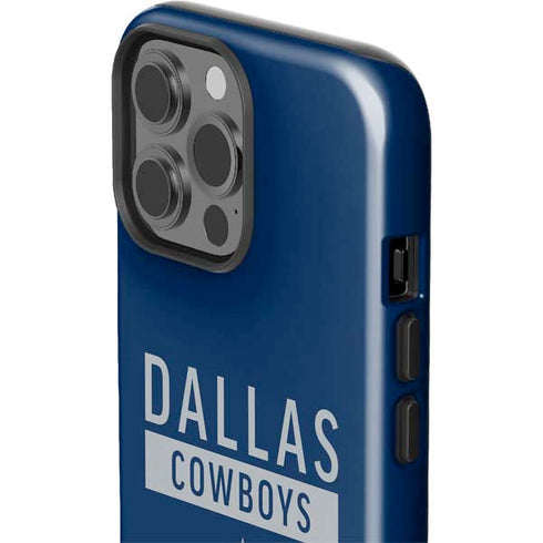 NFL Dallas Cowboys Blue Performance Series iPhone 15 Pro Max Impact Case