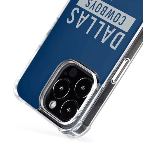 NFL Dallas Cowboys Blue Performance Series iPhone 15 Pro Max MagSafe Case