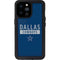 NFL Dallas Cowboys Blue Performance Series iPhone 14 Pro Max Waterproof Case