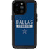 NFL Dallas Cowboys Blue Performance Series iPhone 14 Pro Max Waterproof Case