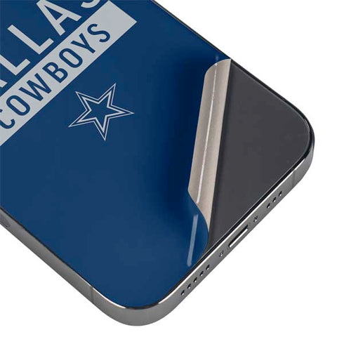 NFL Dallas Cowboys Blue Performance Series iPhone 14 Pro Skin