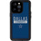 NFL Dallas Cowboys Blue Performance Series iPhone 14 Pro Waterproof Case