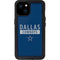 NFL Dallas Cowboys Blue Performance Series iPhone 15 Plus Waterproof Case