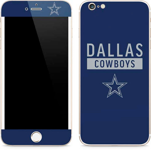 NFL Dallas Cowboys Blue Performance Series iPhone 6/6s Plus Skin