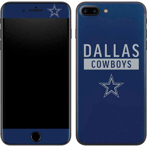 NFL Dallas Cowboys Blue Performance Series iPhone 7 Plus Skin