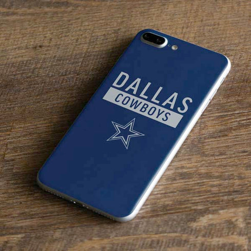 NFL Dallas Cowboys Blue Performance Series iPhone 7 Plus Skin