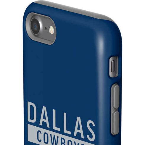 NFL Dallas Cowboys Blue Performance Series iPhone SE (2nd & 3rd Gen) Pro Case