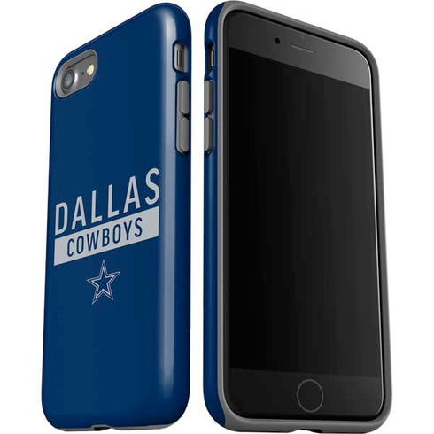 NFL Dallas Cowboys Blue Performance Series iPhone SE (2nd & 3rd Gen) Pro Case