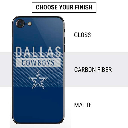 NFL Dallas Cowboys Blue Performance Series iPhone SE (2nd & 3rd Gen) Skin