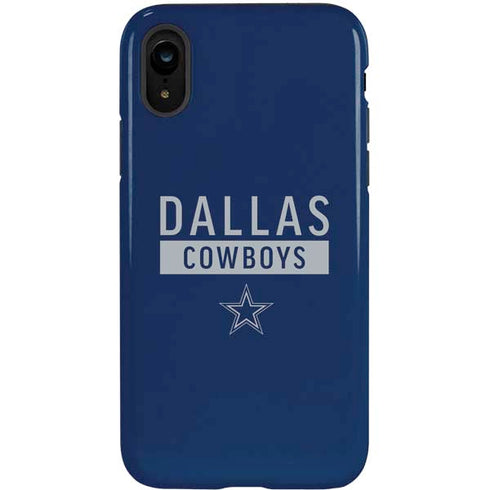NFL Dallas Cowboys Blue Performance Series iPhone XR Pro Case