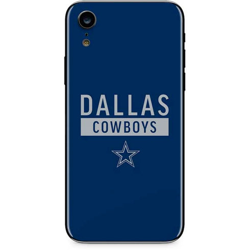 NFL Dallas Cowboys Blue Performance Series iPhone XR Skin