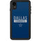 NFL Dallas Cowboys Blue Performance Series iPhone XR Waterproof Case