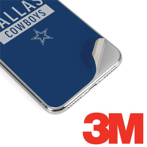NFL Dallas Cowboys Blue Performance Series iPhone XS Max Skin