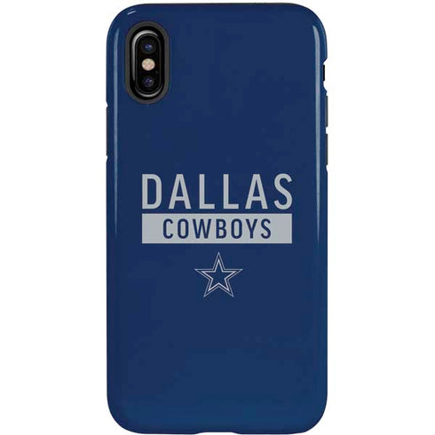 NFL Dallas Cowboys Blue Performance Series iPhone XS Pro Case