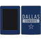 NFL Dallas Cowboys Blue Performance Series Amazon Kindle Skin