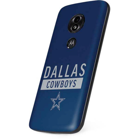 NFL Dallas Cowboys Blue Performance Series Moto E5 Play Skin