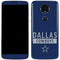 NFL Dallas Cowboys Blue Performance Series Moto E5 Plus Skin