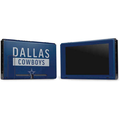 NFL Dallas Cowboys Blue Performance Series Nintendo Switch Bundle Skin