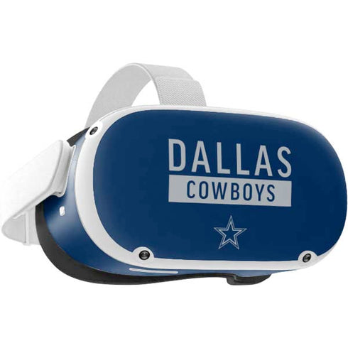 NFL Dallas Cowboys Blue Performance Series Oculus Quest 2 Skin