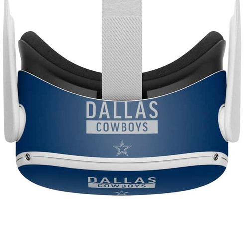 NFL Dallas Cowboys Blue Performance Series Oculus Quest 2 Skin
