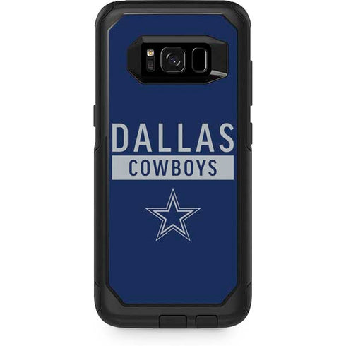 NFL Dallas Cowboys Blue Performance Series Otterbox Commuter Galaxy Skin