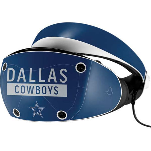 NFL Dallas Cowboys Blue Performance Series PlayStation VR2 Skin