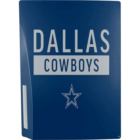 NFL Dallas Cowboys Blue Performance Series PS5 Console Skin