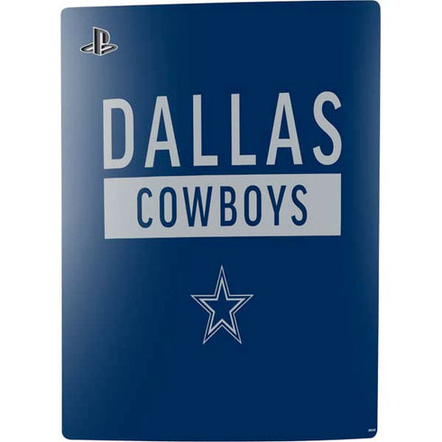 NFL Dallas Cowboys Blue Performance Series PS5 Digital Edition Console Skin