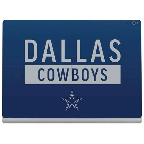 NFL Dallas Cowboys Blue Performance Series Surface Book 2 15in Skin