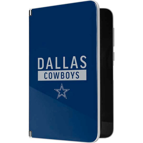 NFL Dallas Cowboys Blue Performance Series Surface Duo Skin
