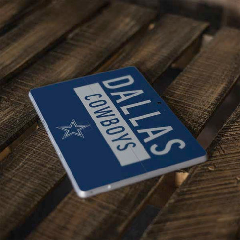 NFL Dallas Cowboys Blue Performance Series Surface Go Skin