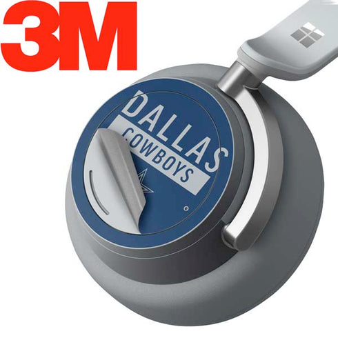 NFL Dallas Cowboys Blue Performance Series Surface Headphones Skin