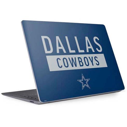 NFL Dallas Cowboys Blue Performance Series Surface Laptop 3 13.5in Skin