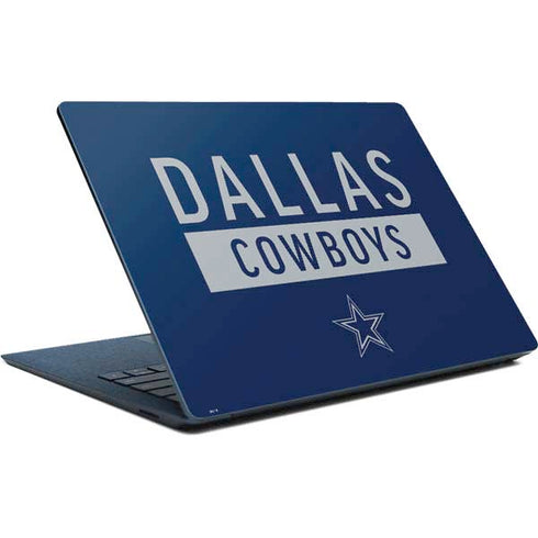 NFL Dallas Cowboys Blue Performance Series Surface Laptop Skin