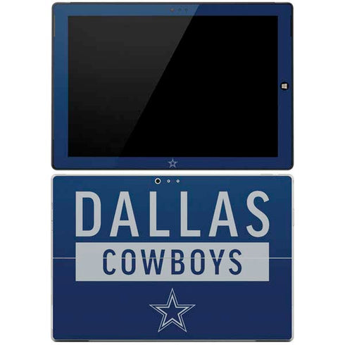 NFL Dallas Cowboys Blue Performance Series Surface Pro 3 Skin