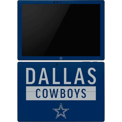 NFL Dallas Cowboys Blue Performance Series Surface Pro 6 Skin