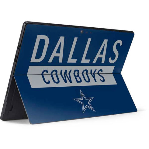NFL Dallas Cowboys Blue Performance Series Surface Pro 6 Skin