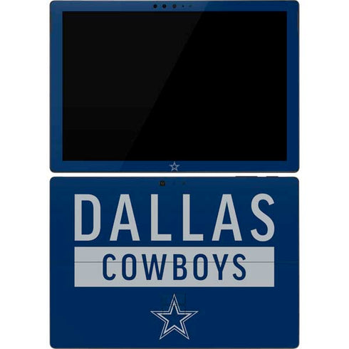 NFL Dallas Cowboys Blue Performance Series Surface Pro 7 Skin