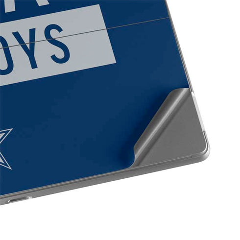 NFL Dallas Cowboys Blue Performance Series Surface Pro 8 Skin