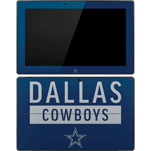 NFL Dallas Cowboys Blue Performance Series Surface Pro Tablet Skin