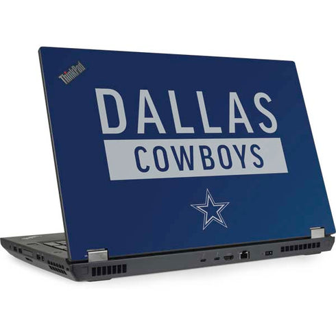 NFL Dallas Cowboys Blue Performance Series Lenovo ThinkPad Skin