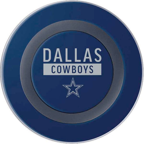 NFL Dallas Cowboys Blue Performance Series Wireless Charger Skin