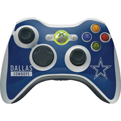 NFL Dallas Cowboys Blue Performance Series Xbox 360 Wireless Controller Skin