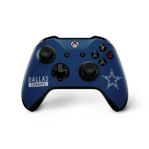 NFL Dallas Cowboys Blue Performance Series Xbox One X Controller Skin