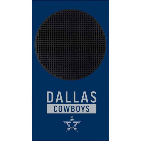 NFL Dallas Cowboys Blue Performance Series Xbox Series S Bundle Skin