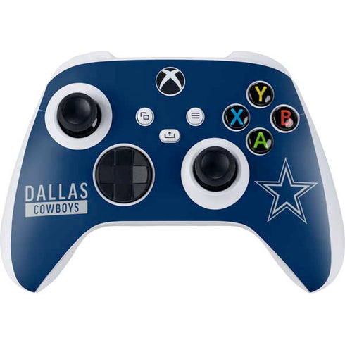 NFL Dallas Cowboys Blue Performance Series Xbox Series S Controller Skin