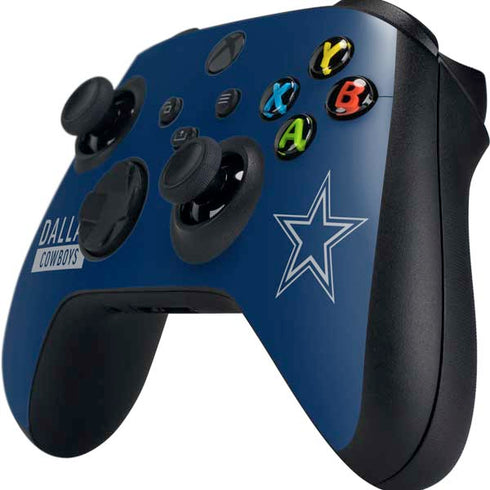 NFL Dallas Cowboys Blue Performance Series Xbox Series X Controller Skin