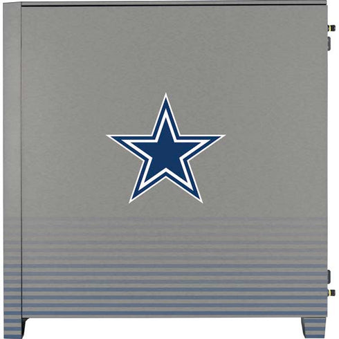 NFL Dallas Cowboys Breakaway Corsair 4000D Tempered Glass Mid-Tower ATX Case Skin